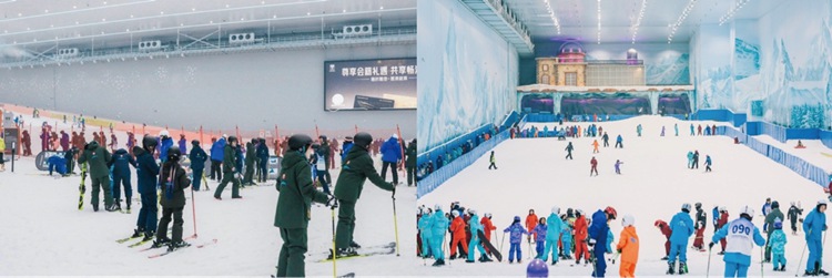 冰雪经济再添热力 武汉城建热雪奇迹超大规模室内滑雪场正式启幕(图5)