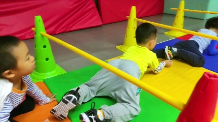 河口区：幼儿园玩转体能 助力儿童成长(图1)