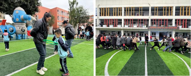 宜宾市高县罗场镇幼儿园大班一组举办亲子运动会(图3)