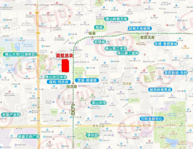 重磅！祖庙中心释出3万㎡宅地！原禅城体育中心要搬！同济路地铁旁(图6)