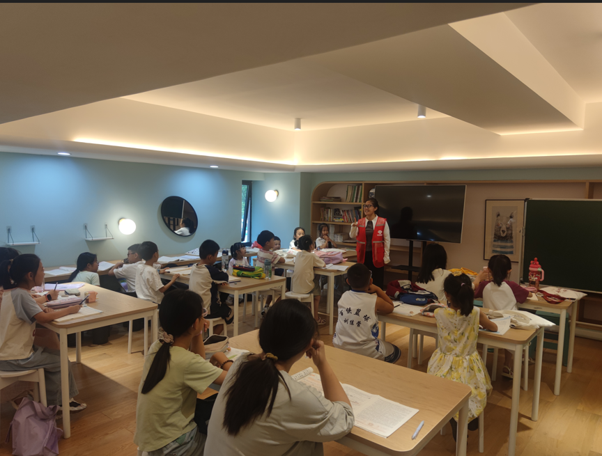 盐湖区五洲观澜社区公益课堂开课(图3)
