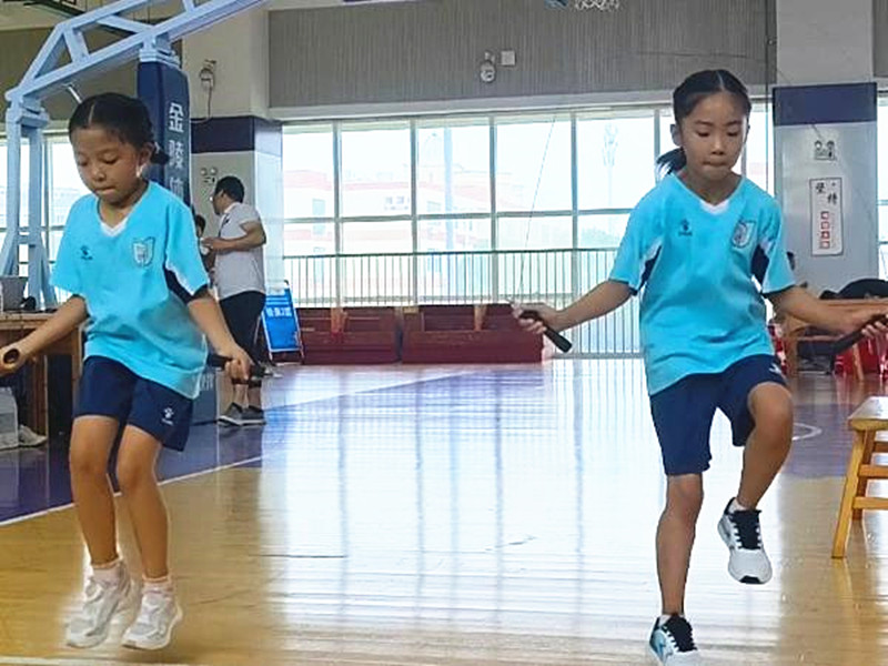 合肥市淮河路第三小学映月校区在全市中小学阳光体育竞赛跳绳比赛中取得佳绩(图1)